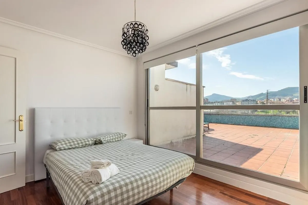 Exclusiva Terraza Y Parking A 5 Min De Bilbao Apartment